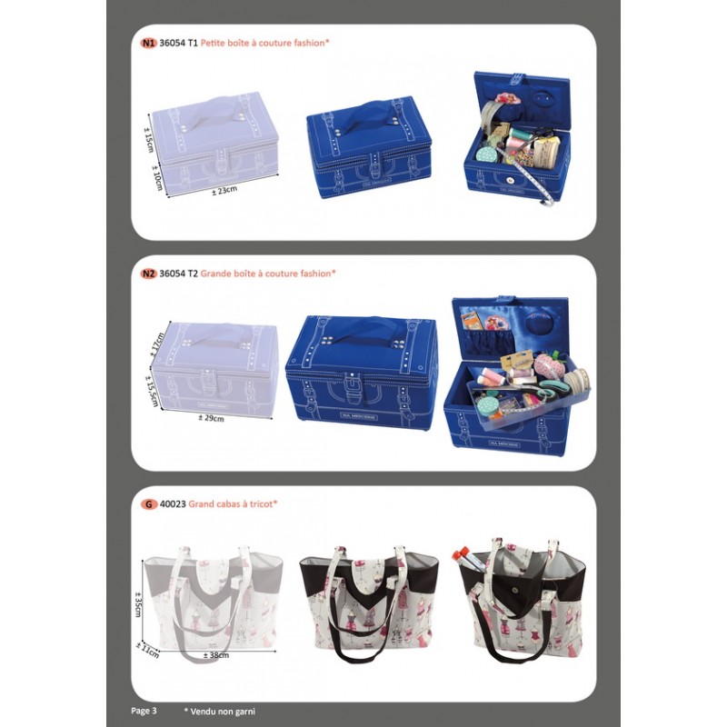 Stephanoise M40023 - SAC COUTURE/TRICOT