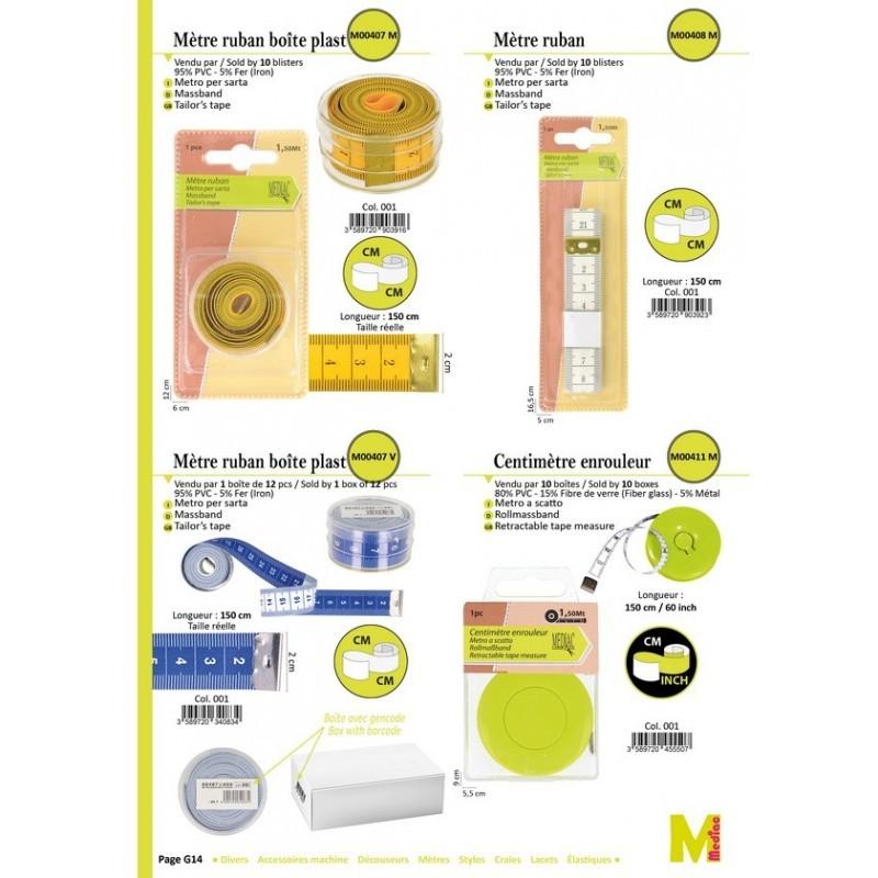 Stephanoise M408 - METRE RUBAN 150CM