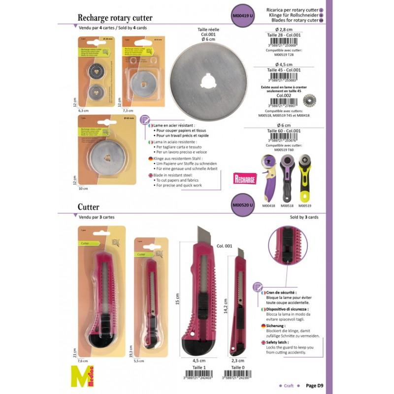 Stephanoise M419 - RECHARGE ROTARY CUTTER