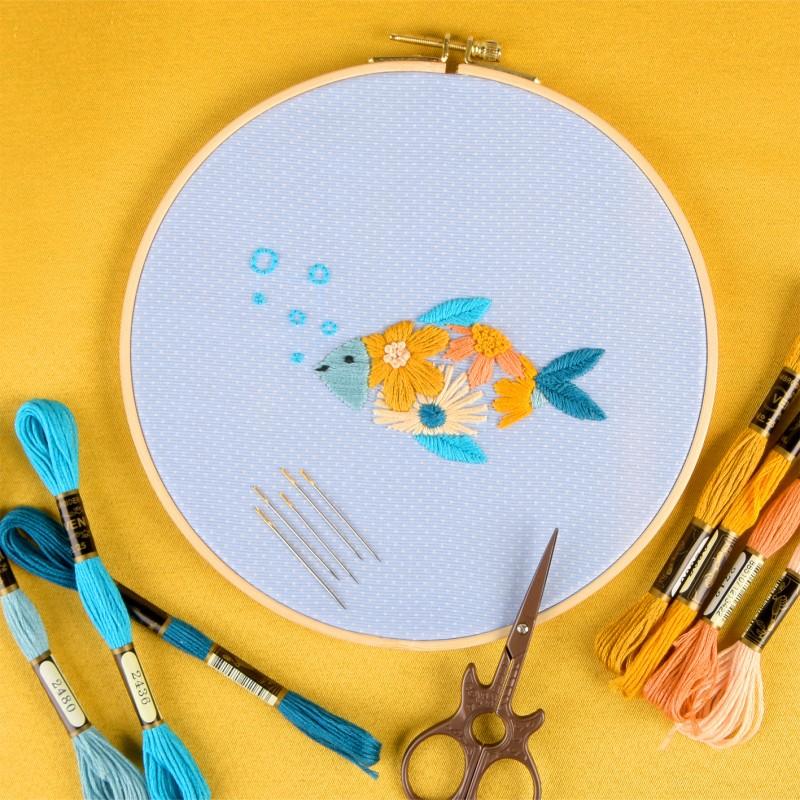 Stephanoise M474 - CERCLE A BRODER BOIS 30 CM