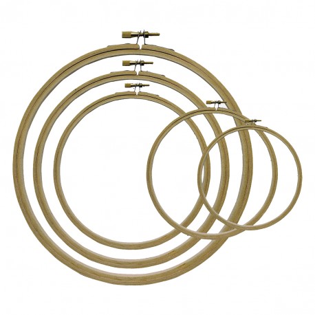 stephanoise M474 - CERCLE A BRODER BOIS 30 CM