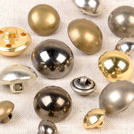 stephanoise M488 - BOUTON METALLIQUE BOULE