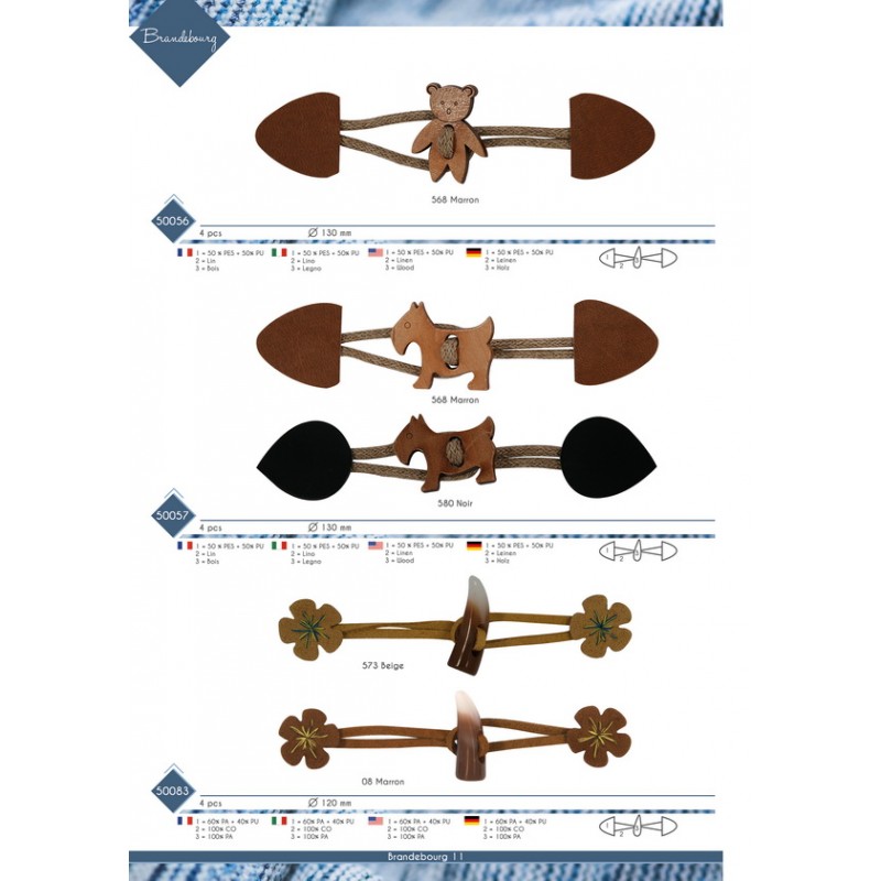 Stephanoise M50083 - BRANDEBOURG SIMILI