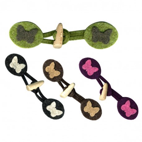 stephanoise M50105 - BRANDEBOURG PAPILLON FEUTRINE