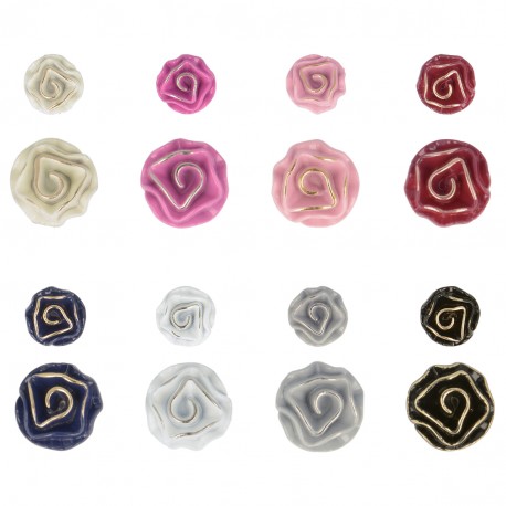 stephanoise M50217 - BOUTONS ROSE GM