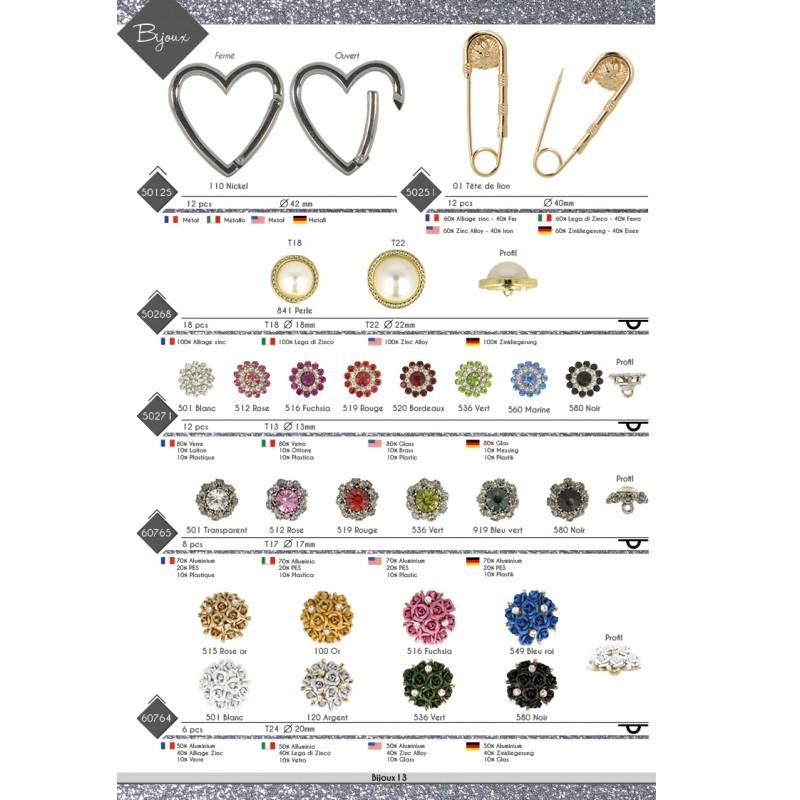 Stephanoise M50271 - BOUTON STRASS