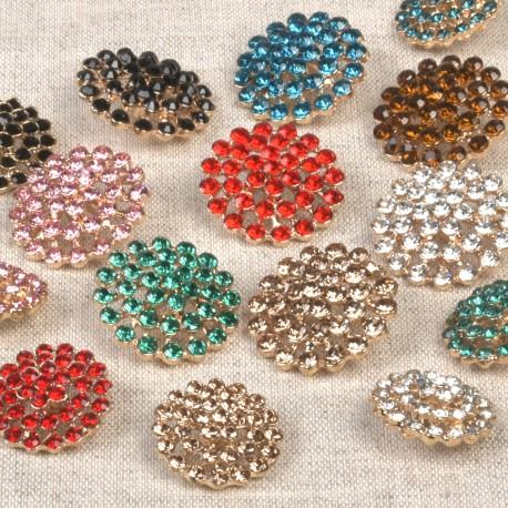 stephanoise M50336 - BOUTON STRASS