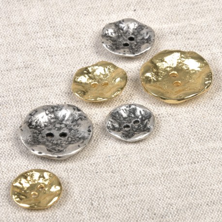 stephanoise M50341 - BOUTON METAL MARTELÉ