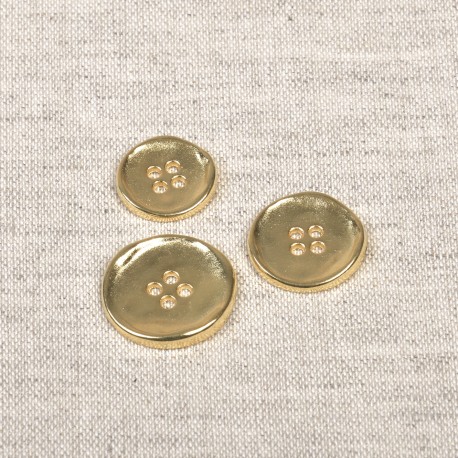 stephanoise M50342 - BOUTON METAL OR