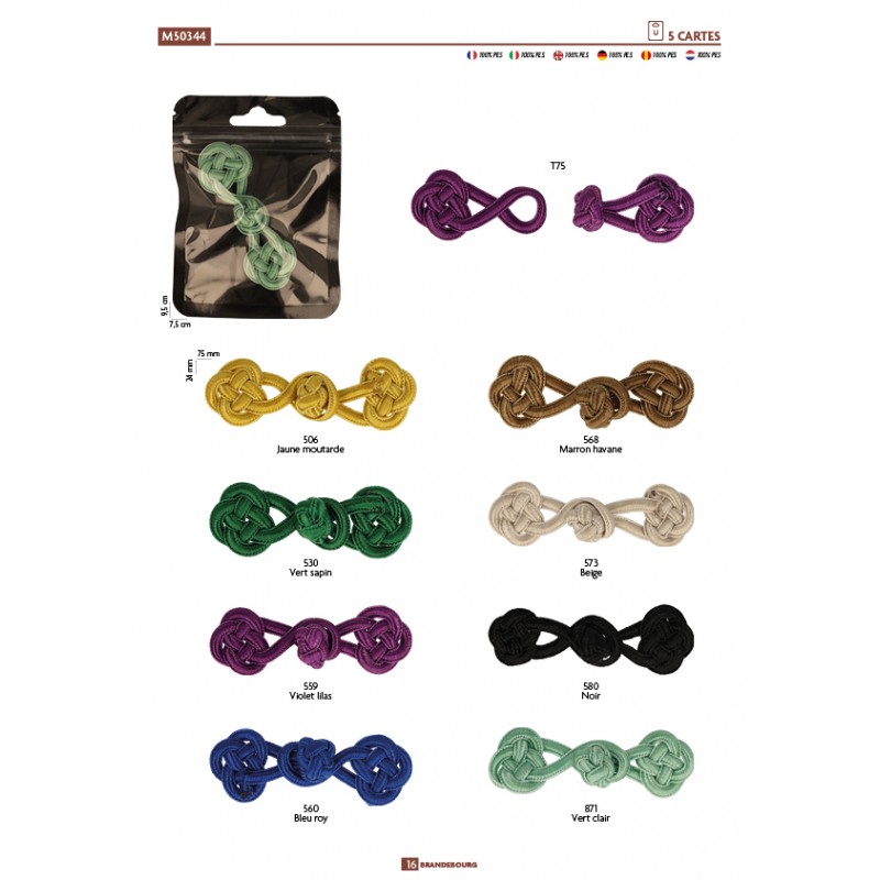 Stephanoise M50344 - BRANDEBOURG TEXTIL