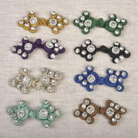 stephanoise M50345 - BRANDEBOURG TEXTIL STRASS