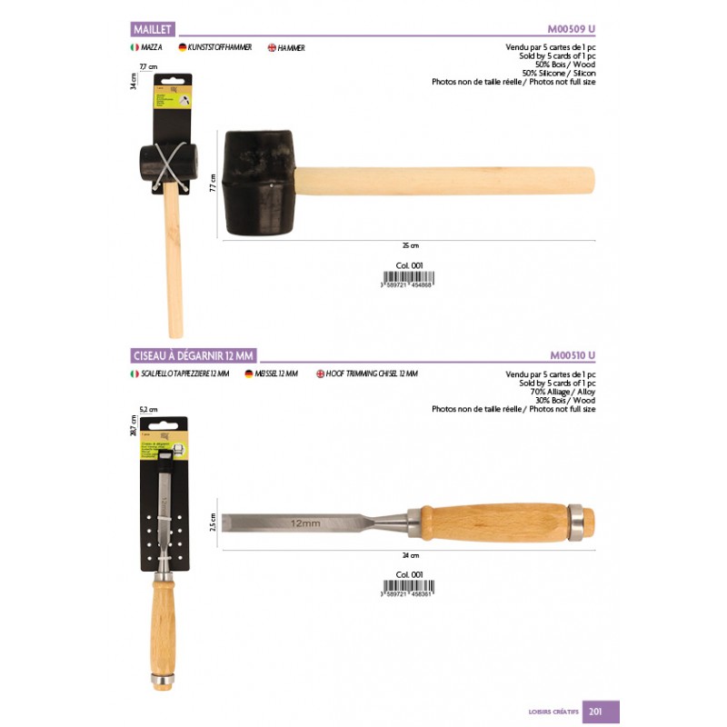 Stephanoise M510 - CISEAU À DÉGARNIR 12MM
