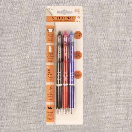 stephanoise M513 - BLISTER 3 STYLOS 0.7MM