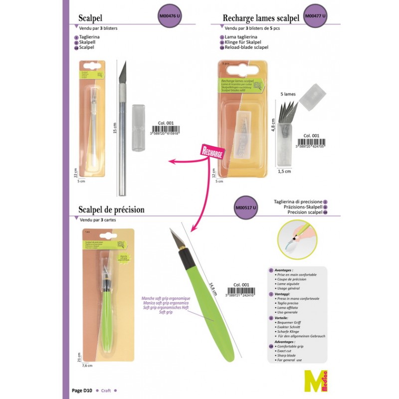 Stephanoise M517 - SCALPEL DE PRECISION