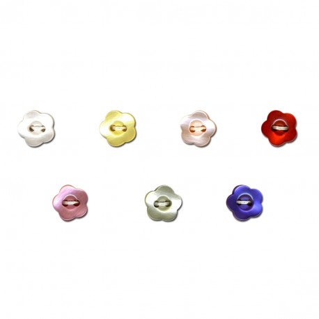 stephanoise M60153 - BOUTON PASTEL FLEUR