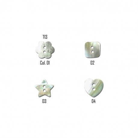 stephanoise M60183 - BOUTON NACRE PETITES FORM
