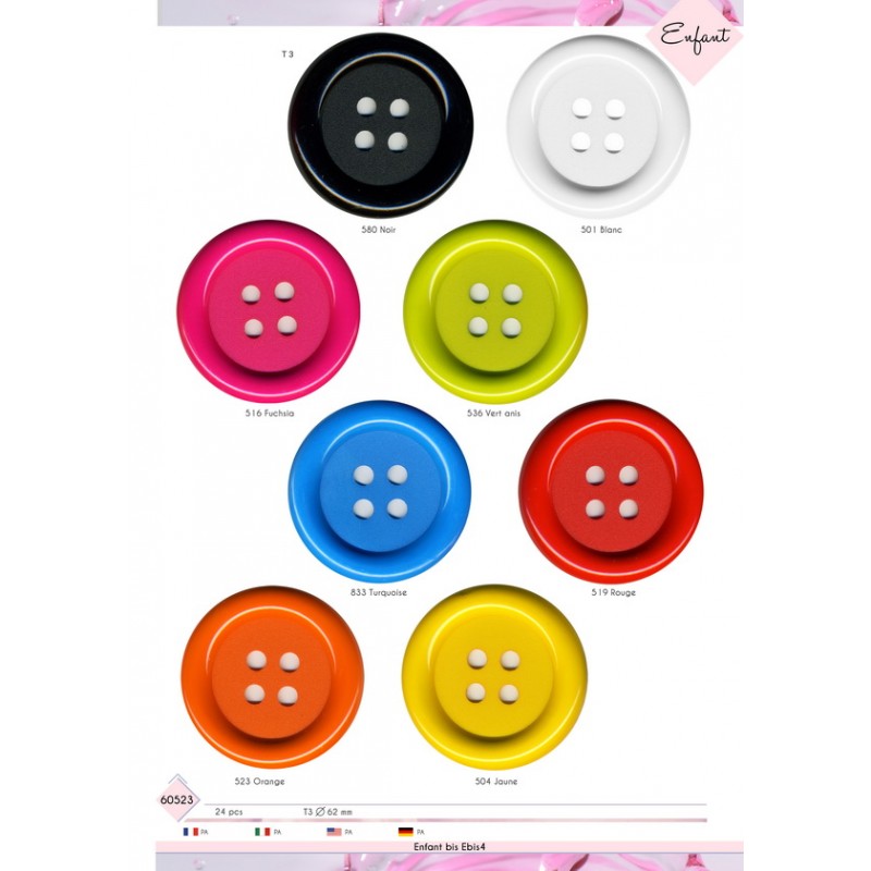 Stephanoise M60523 - BOUTON CLOWN