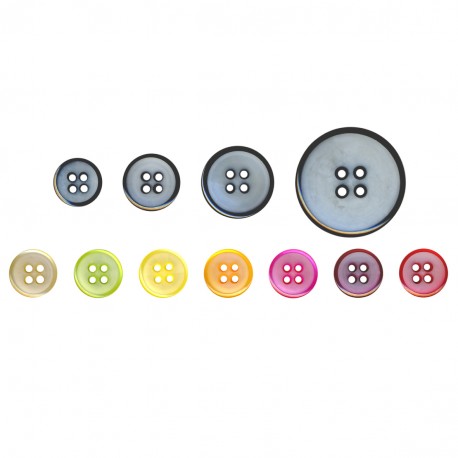 stephanoise M60554 - BOUTON ROND 4 TROUS