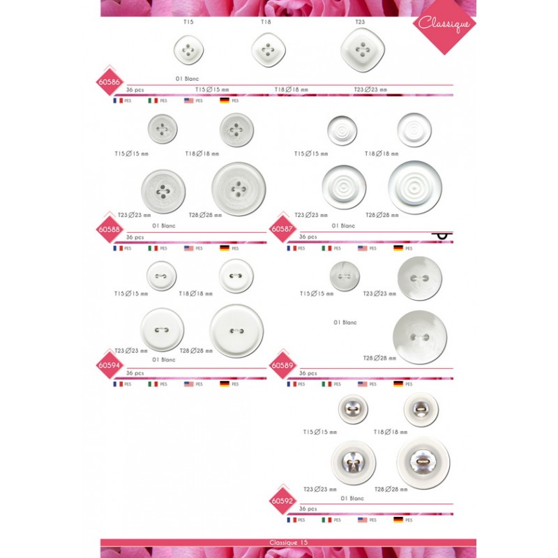 Stephanoise M60587 - BOUTON SPIRALE