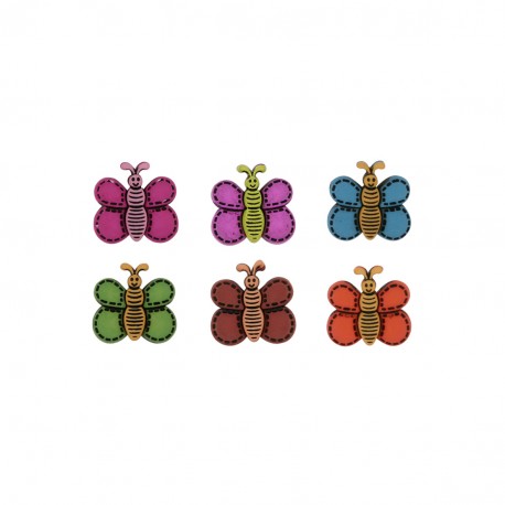 stephanoise M60601 - BOUTON A QUEUE PAPILLON