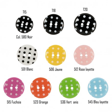 stephanoise M60603 - BOUTON PETIT POINT 2 TROUS