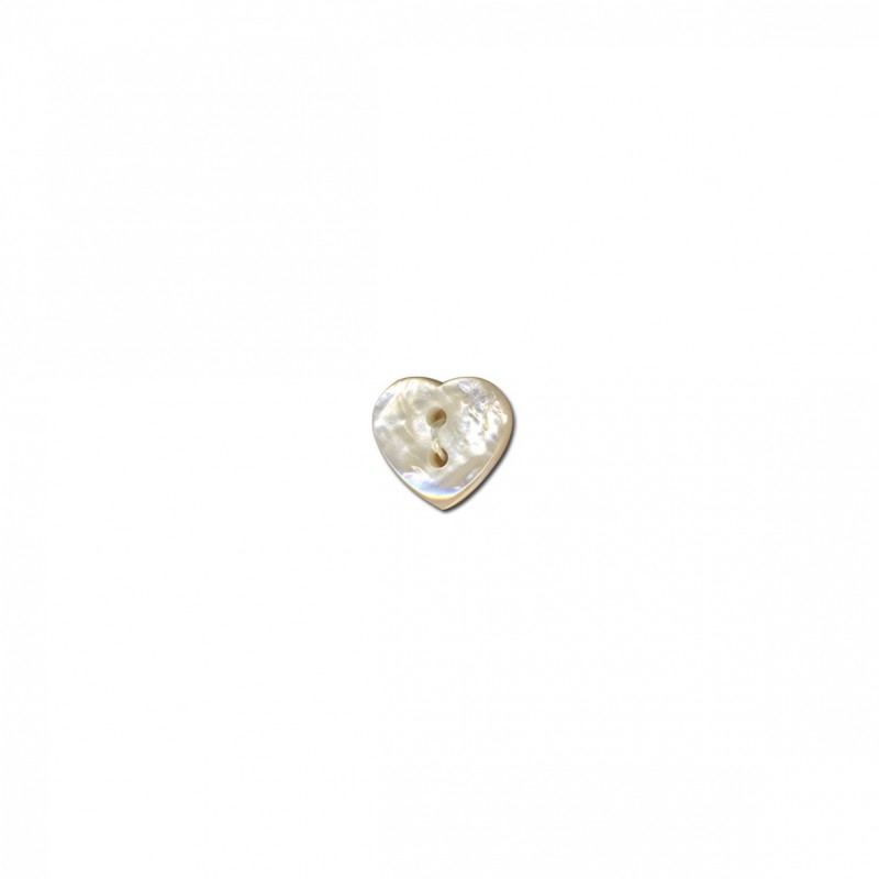 Stephanoise M60626 - BOUTON COEUR IRISE 2 TROUS