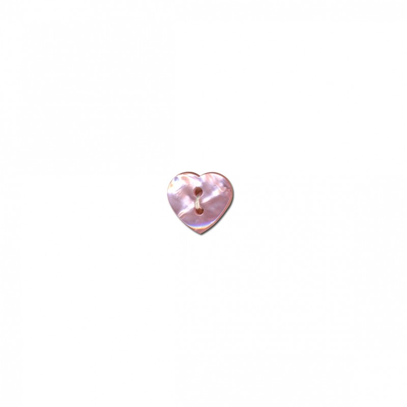 Stephanoise M60626 - BOUTON COEUR IRISE 2 TROUS