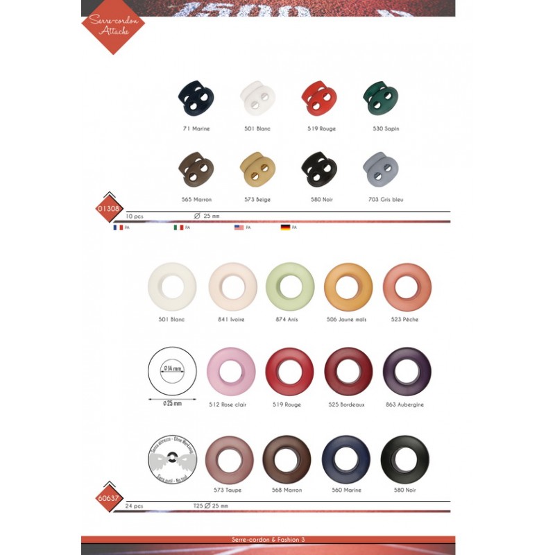 Stephanoise M60637 - OEILLET POLYESTER