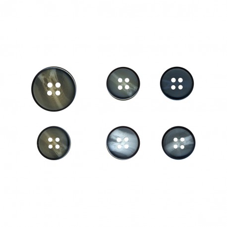 stephanoise M60649 - BOUTON MARBRE PLAT 4 TROUSS