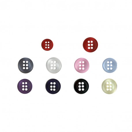 stephanoise M60674 - BOUTON CHEMISE ROND 6 TROUS