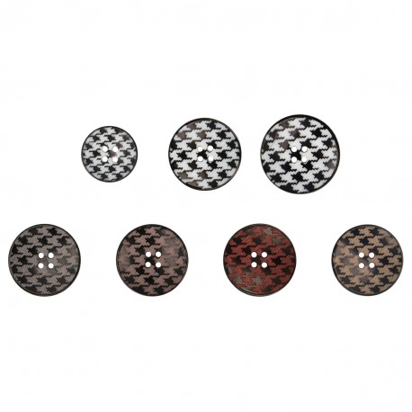 stephanoise M60686 - BOUTON PIED DE POULE