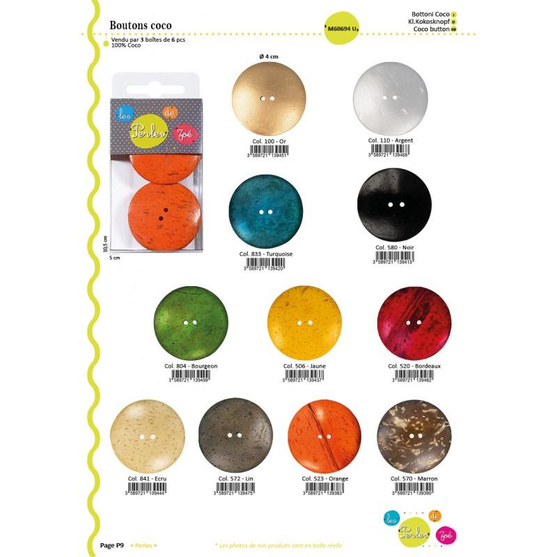 Stephanoise M60694 - BOUTON COCO PM 4CM*6