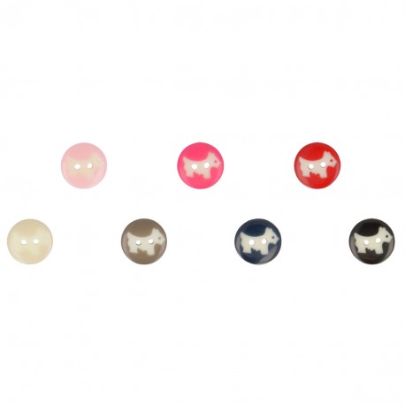 stephanoise M60713 - BOUTON PETIT CHIEN