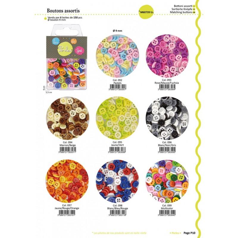 Stephanoise M60739 - BOUTON ASSORTIS X150