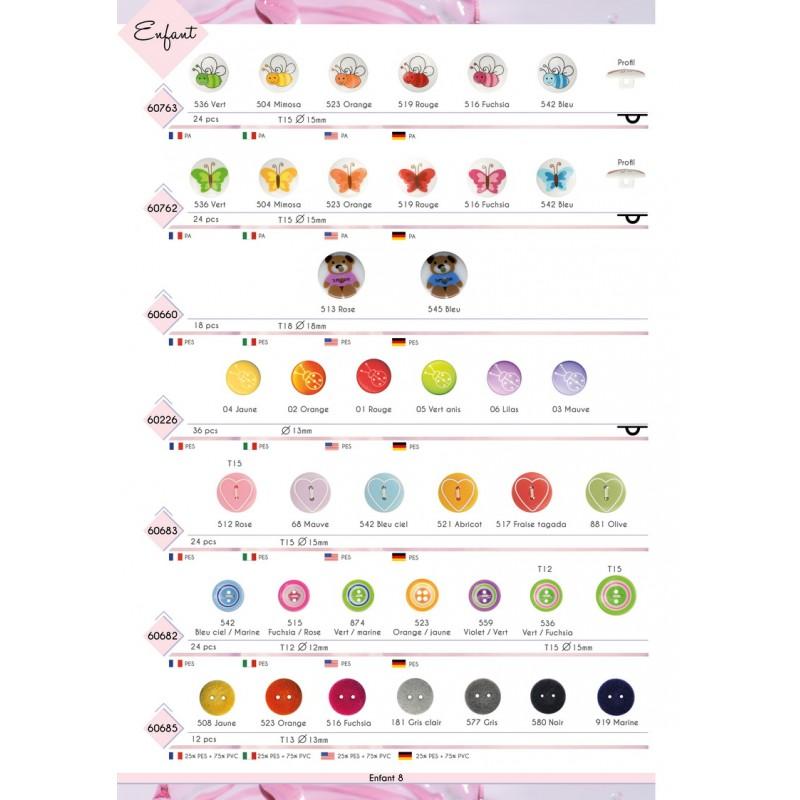 Stephanoise M60763 - BOUTON CULOT ABEILLE