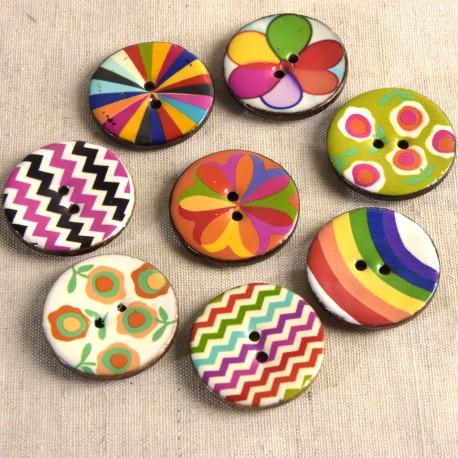 Stephanoise M60811 - BOUTON COCO DÉCORÉ