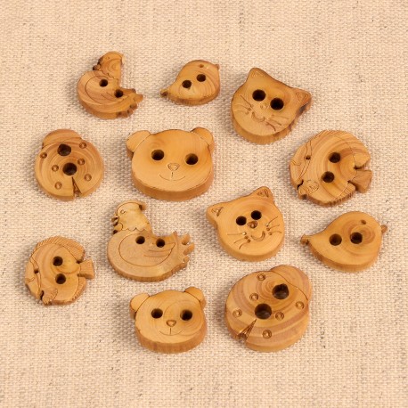 stephanoise M60834 - BOUTONS BOIS ENFANTS