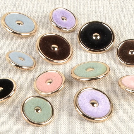 stephanoise M60862 - BOUTONS RONDS COLORES