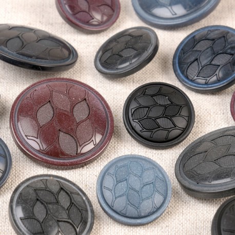 stephanoise M60879 - BOUTON A QUEUE FEUILLES