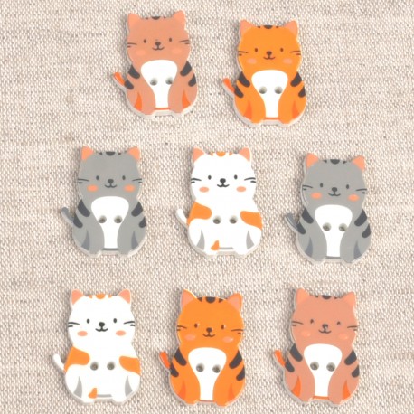 stephanoise M60881 - BOUTON CHAT 2 trous