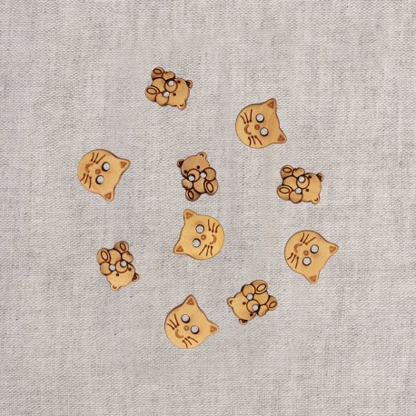 stephanoise M60886 - BOUTONS BOIS ENFANTS