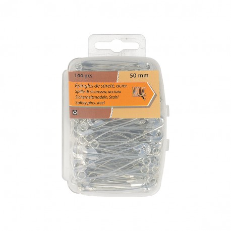 Stephanoise M635 - EPINGLE SURETE ACIER 50MM*144P