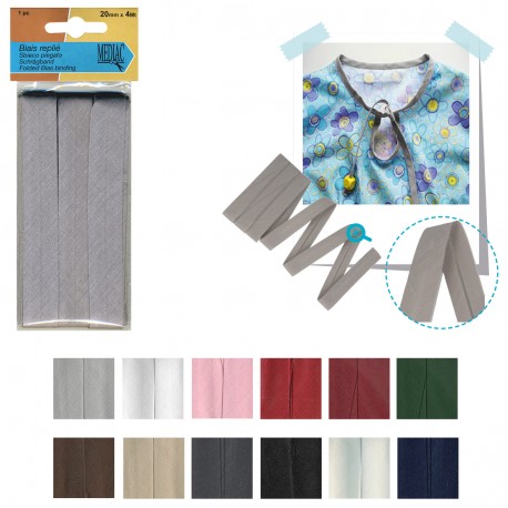 stephanoise M65001 - BIAIS REPLIE' 20MM X 4M