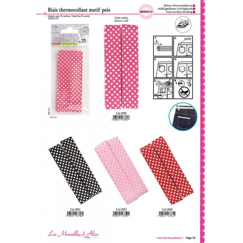 Stephanoise M65014 - BIAIS THERMOCOLLANT 20MM * 2M