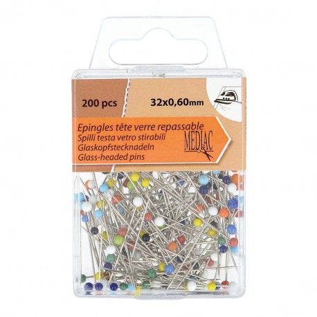 stephanoise M655 - EPINGLE TETE DE VERRE