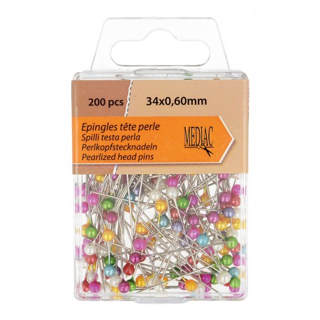 stephanoise M661 - EPINGLE TETE DE PERLE BT*200P