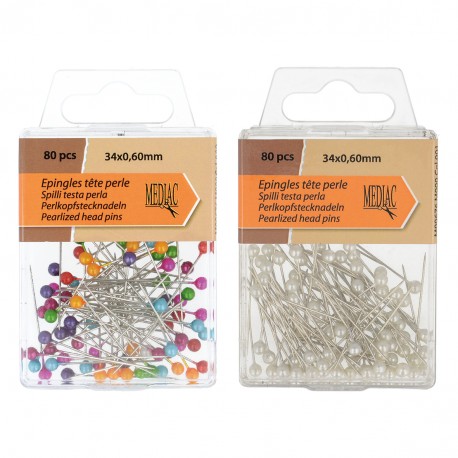 stephanoise M676 - EPINGLE TETE PERLES MARIAGE*80