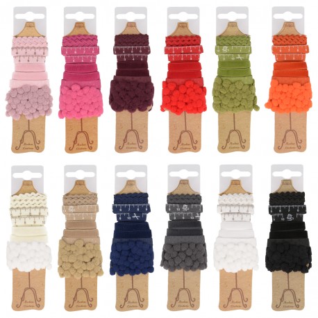 stephanoise M6932 - RUBAN SUR CARTE MANNEQUIN