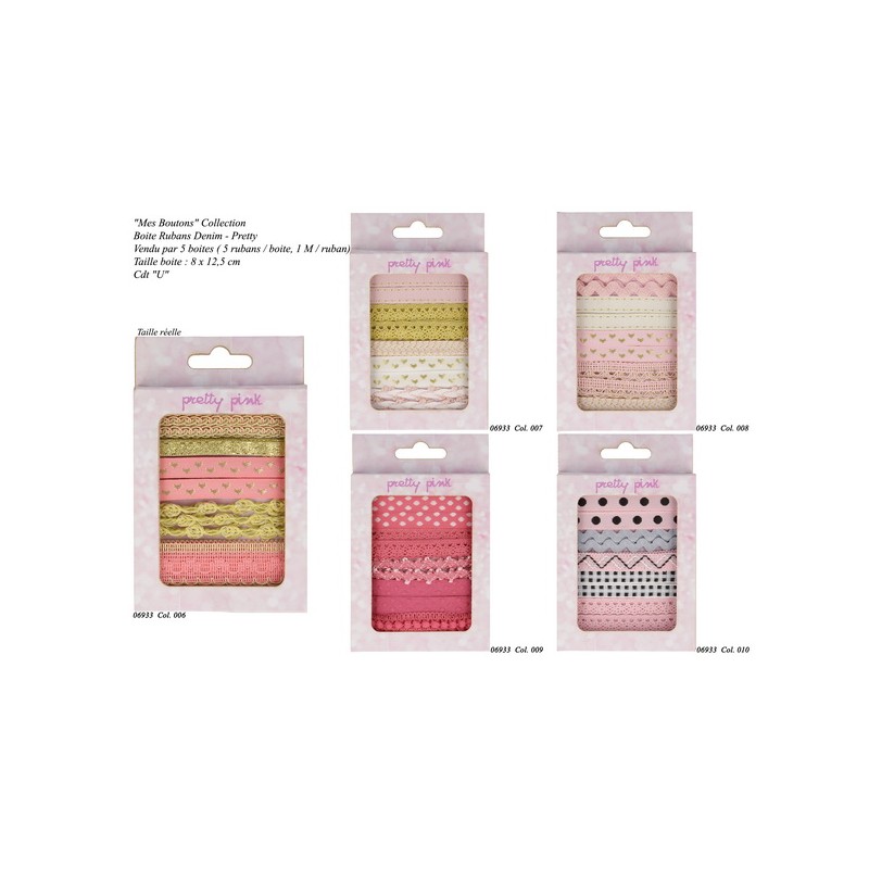 Stephanoise M6933 - RUBAN DENIM-PRETTY /BOITE