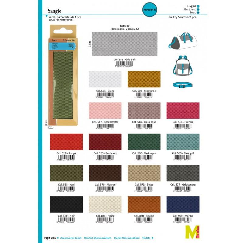 Stephanoise M6934 - SANGLE 40MM X 2MTS